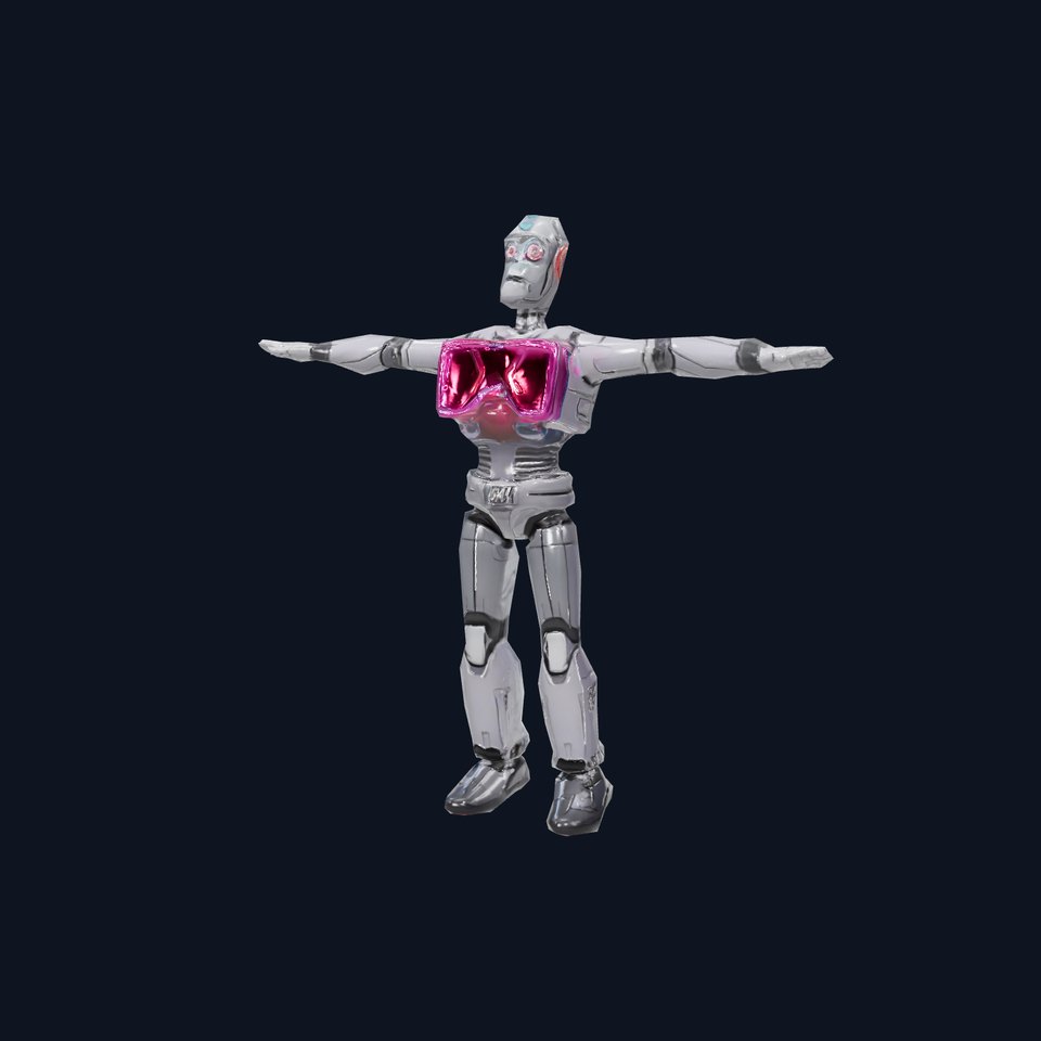 Futuristic Robot model pack